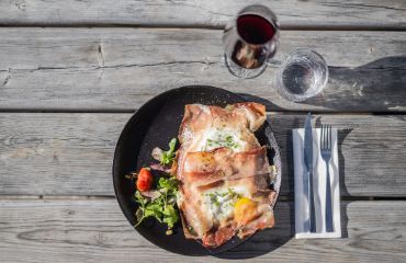 Uova, speck e patate